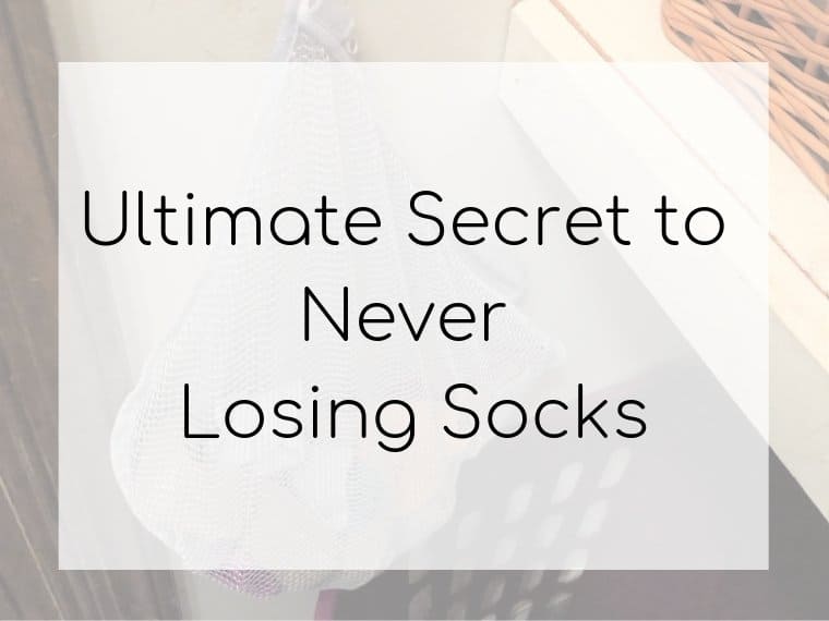 The ultimate secret to never losing socks