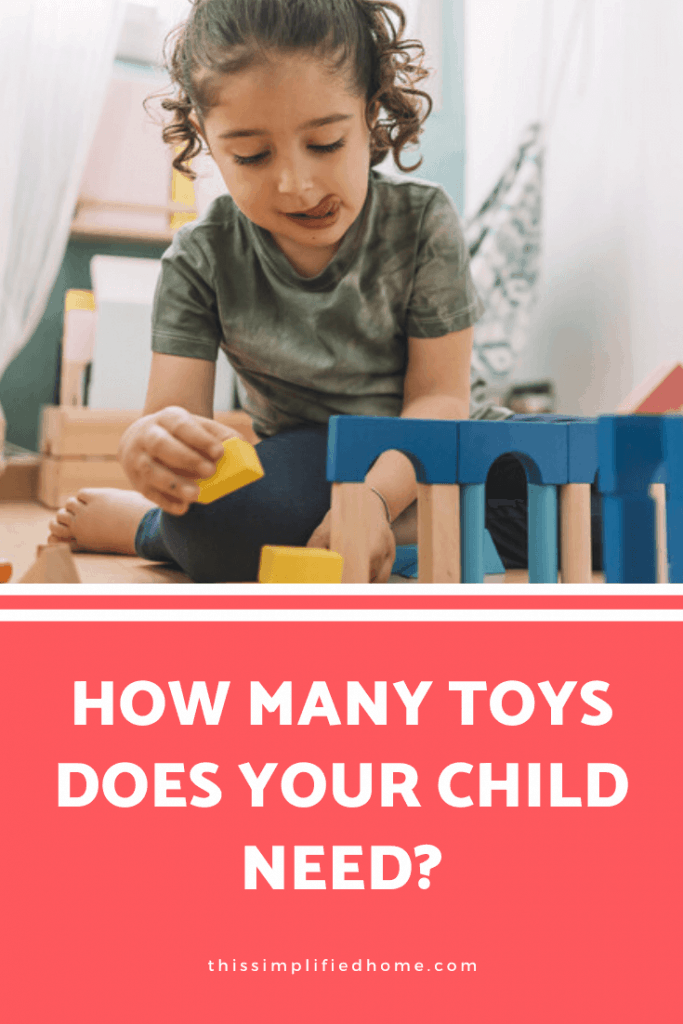 One friend raves about having fewer toys. Another has a house so packed, it looks like a toy store. How do you know how many toys are the right amount?