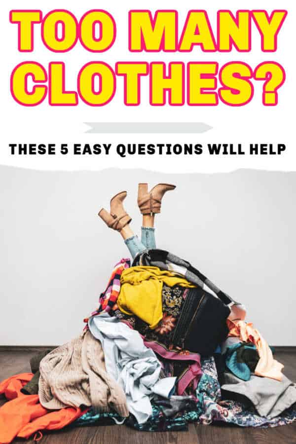 Easy Quiz To Know If You Have Too Many Clothes